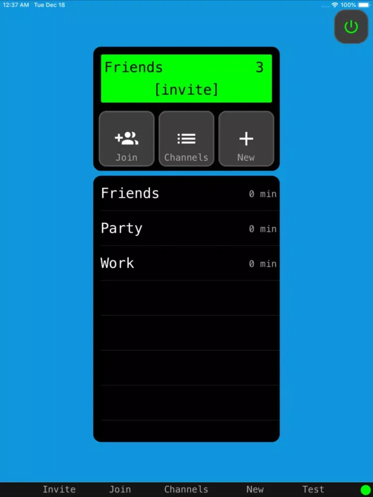 Talk Now Pro! - Walkie Talkie iPad  Screenshots