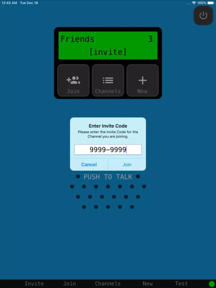 Talk Now Pro! - Walkie Talkie iPad  Screenshots