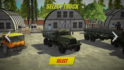 Tangkapan skrin Offroad Trucks Driver Delivery