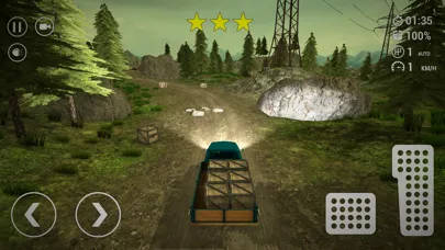 Tangkapan skrin Offroad Trucks Driver Delivery