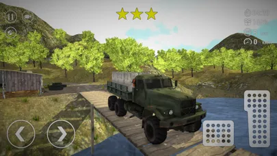 Tangkapan skrin Offroad Trucks Driver Delivery