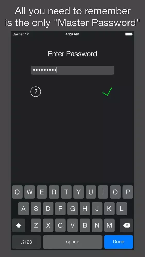 DFI Password Manager स्क्रीनशॉट