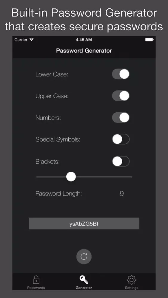 DFI Password Manager स्क्रीनशॉट