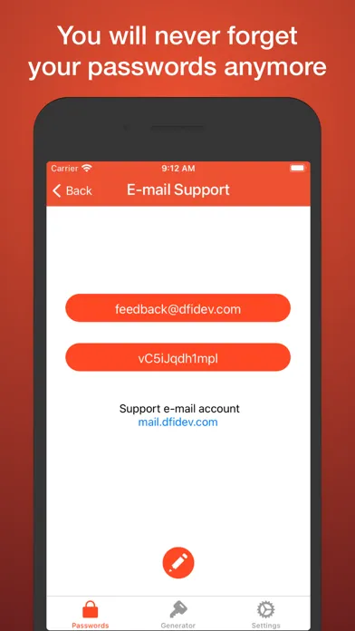 Captures d'écran de iPassworder - Password Manager