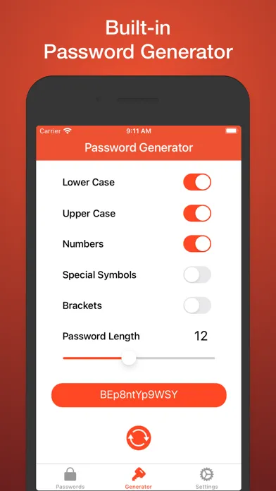 Captures d'écran de iPassworder - Password Manager
