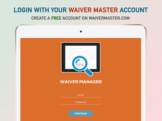 تصاویر Waiver Manager Paperless Kiosk iPad 