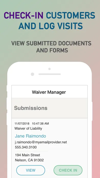تصاویر Waiver Manager Paperless Kiosk