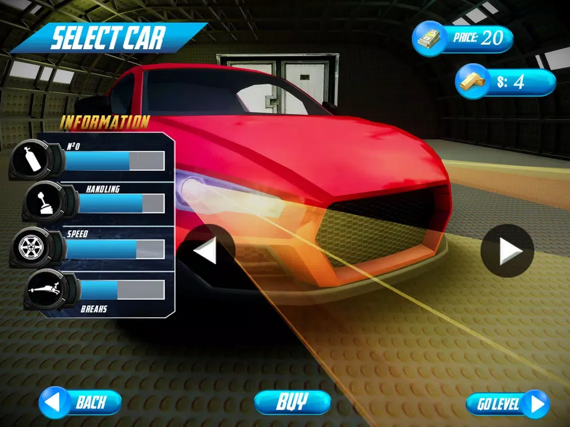 Ảnh chụp màn hình của Muscle Car Impossible Drive iPad 