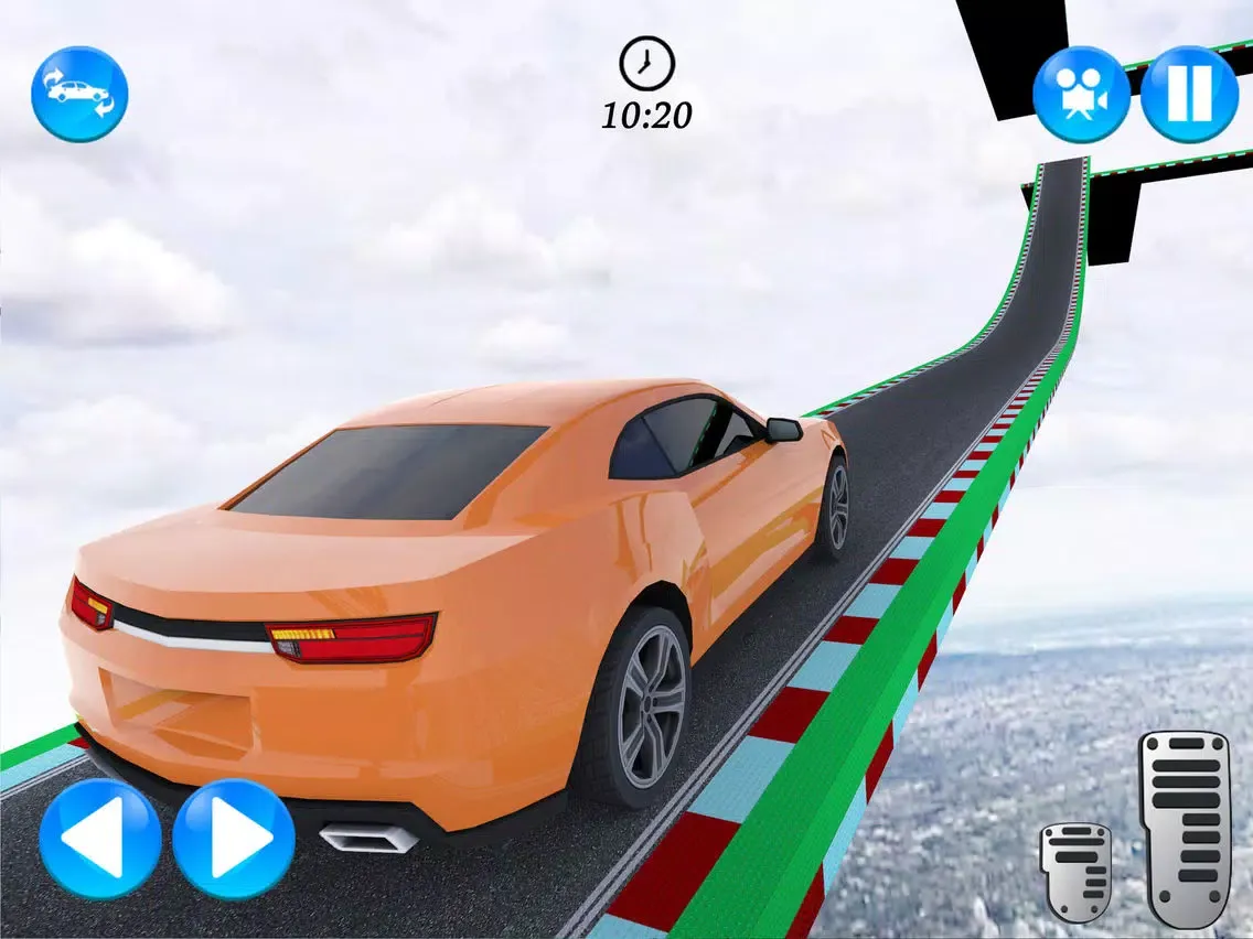 Ảnh chụp màn hình của Muscle Car Impossible Drive iPad 