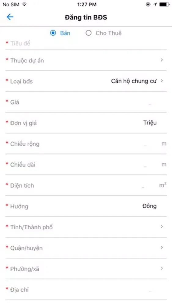 Ảnh chụp màn hình của VIS Home