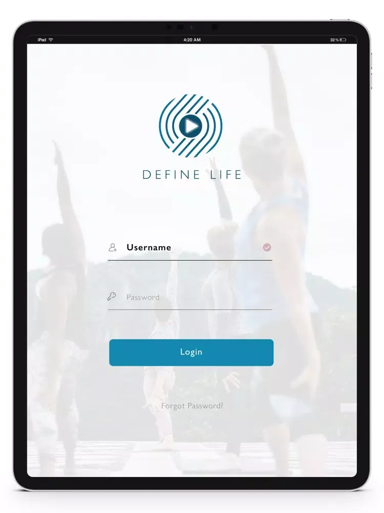 Define Life iPad  Ekran Görüntüleri