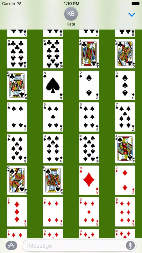 Capturas de pantalla de Poker Cards Stickers