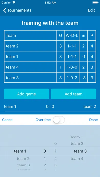 Capturas de pantalla de Custom League Tables