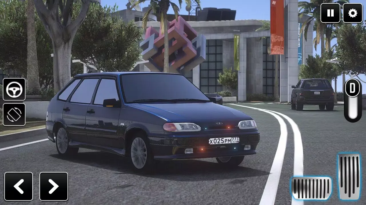 Ảnh chụp màn hình của 2114 Car Driving: Lada sedan
