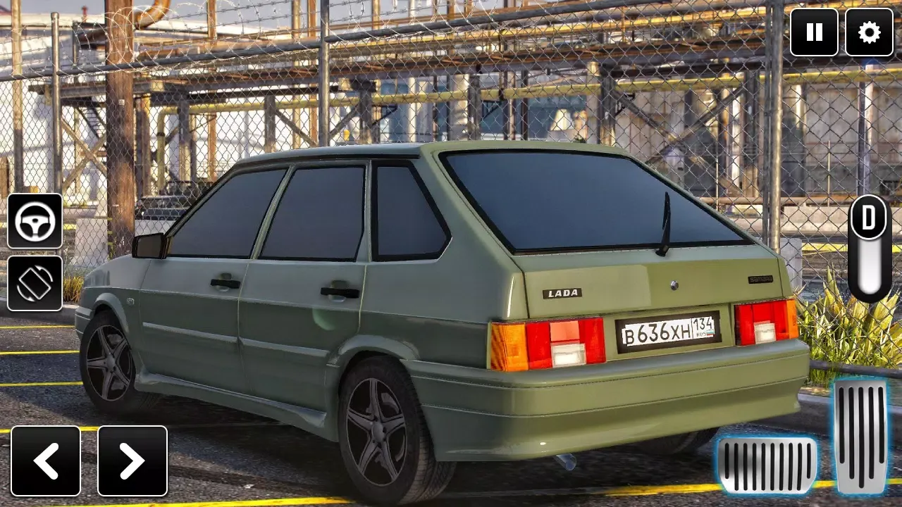 Ảnh chụp màn hình của 2114 Car Driving: Lada sedan