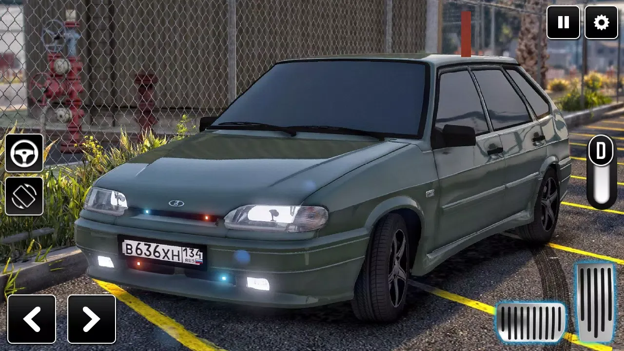 Ảnh chụp màn hình của 2114 Car Driving: Lada sedan