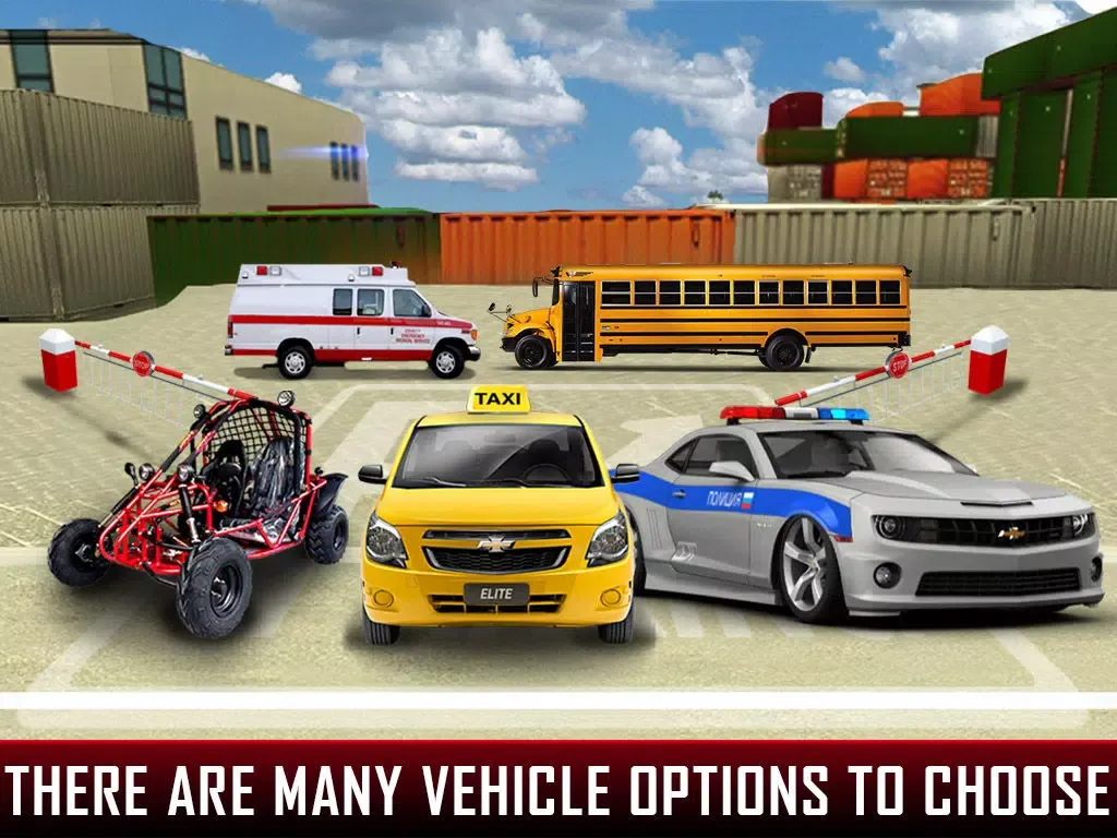 Ambulance Emergency Parking Driving Test 2016 - City Hospital Paramedic Emergency Vehicle 3D Simulator iPad  Ekran Görüntüleri