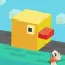 Blocky Tiny duck- Endless bouncy escape and sprint from The crossy City