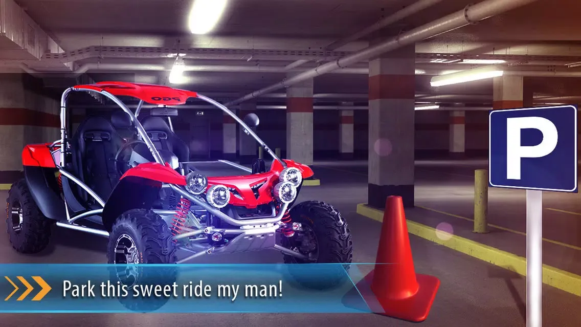 3D Buggy Parking Mania - Multi Level Driving Test in City Trafic Simulator Screenshots