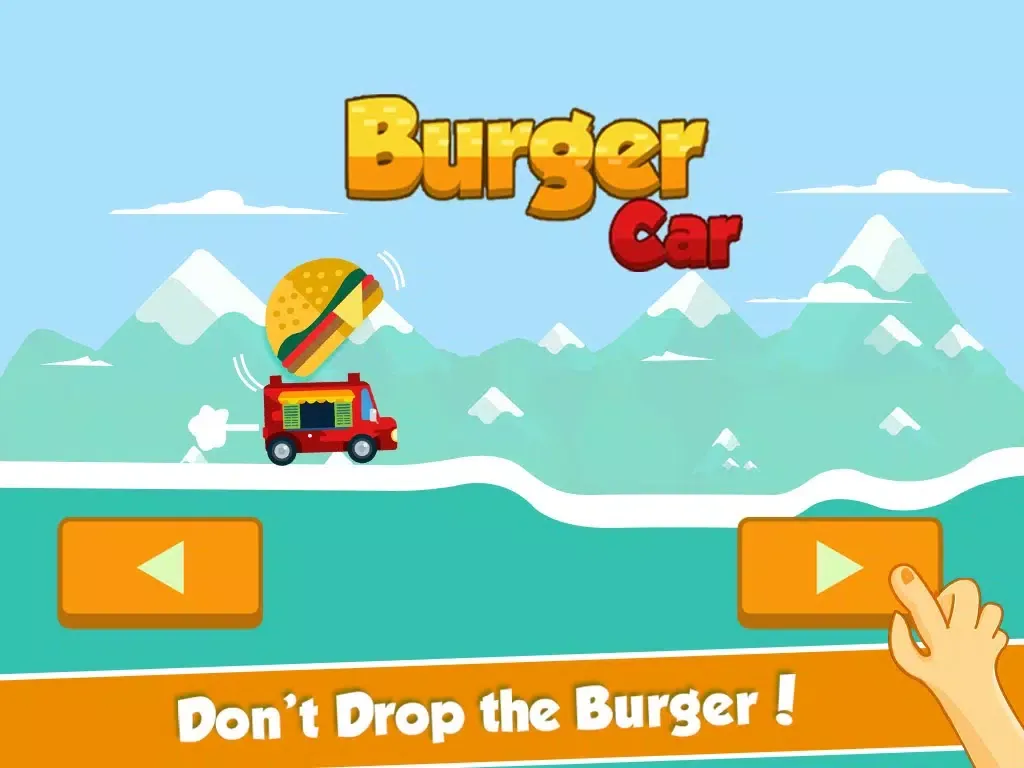 Crazy Burger Car Endless Road Adventure – Don’t Drop the Burger iPad  스크린샷