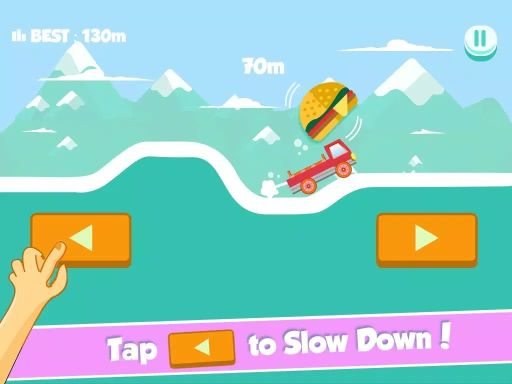 Crazy Burger Car Endless Road Adventure – Don’t Drop the Burger iPad  스크린샷