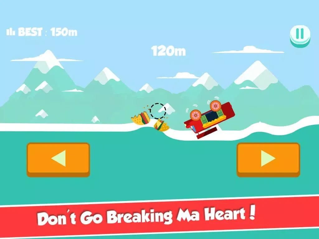 Crazy Burger Car Endless Road Adventure – Don’t Drop the Burger iPad  스크린샷