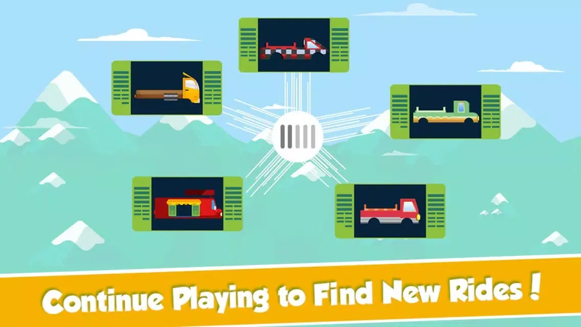 Crazy Burger Car Endless Road Adventure – Don’t Drop the Burger 스크린샷