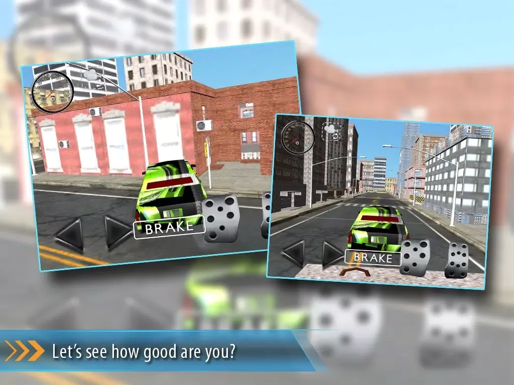 Precision 3D Car Parking-Street Parking Vehicle Test Drive and Transporter Truck Simulator iPad  स्क्रीनशॉट