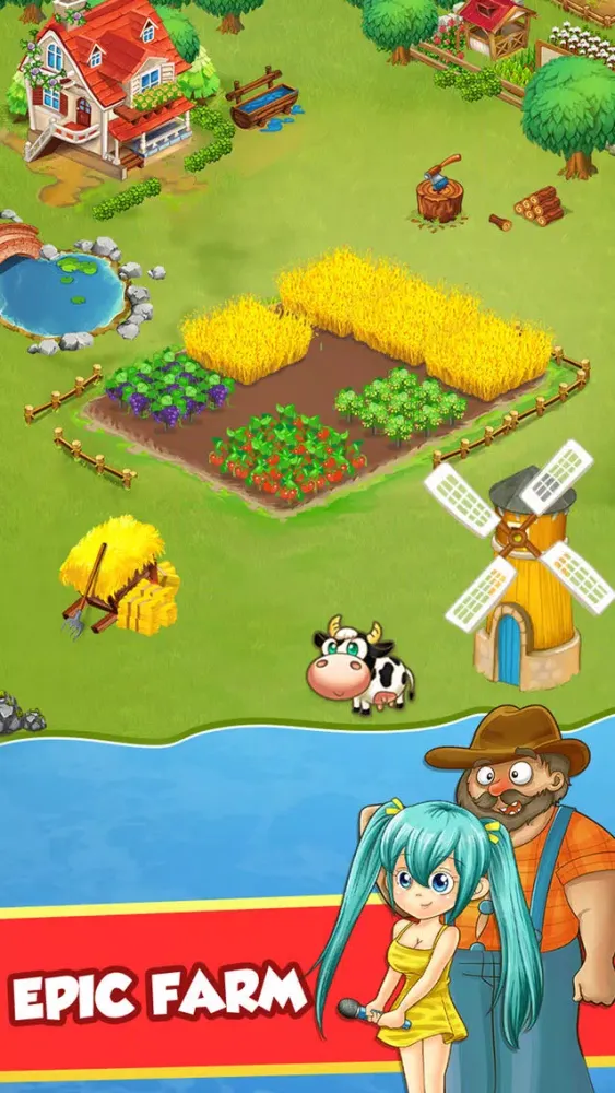 Grass Roots Farm Business - Build Away Countryside Villege Life in Harvest Season Screenshots