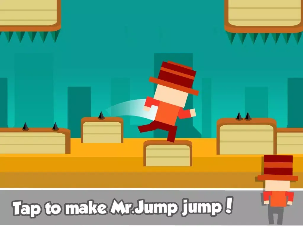 Happy Mr Jump: Endless Arcade Running Game iPad  Screenshots