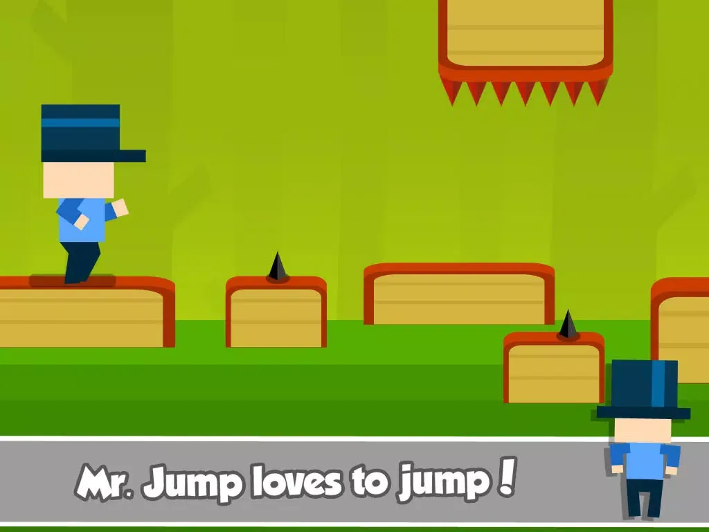 Happy Mr Jump: Endless Arcade Running Game iPad  Screenshots