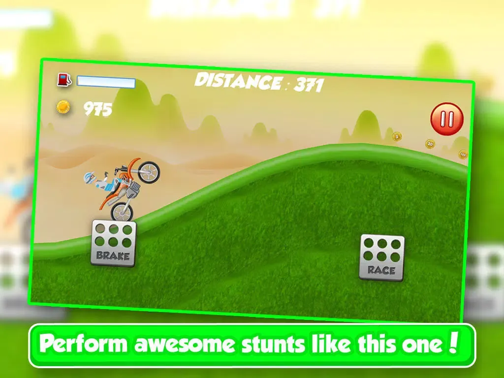 Mega Hillbilly Motocross Trail - Rocky Downhill and Uphill MX Rally iPad 应用截图