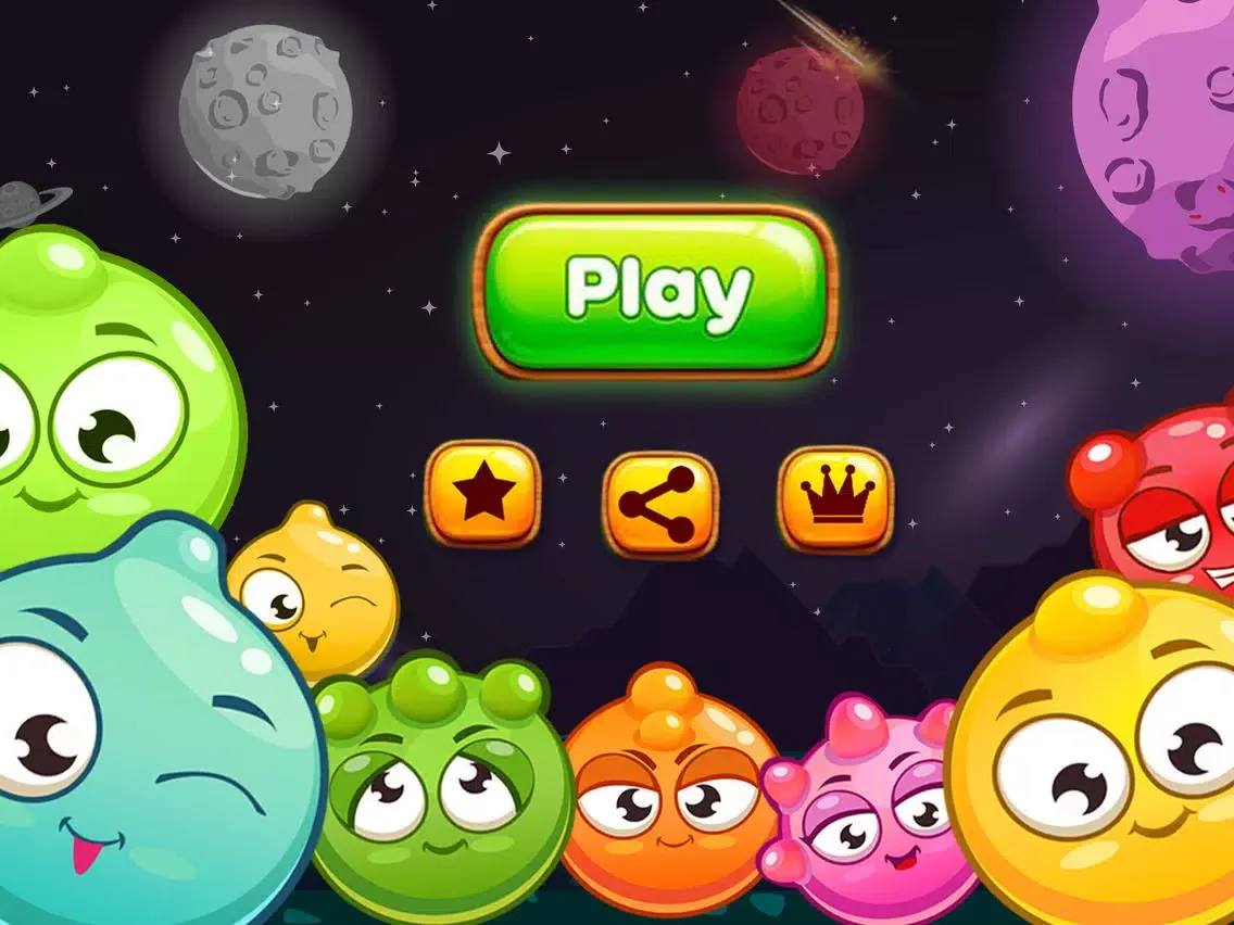 King of Bounce: Monster Jump on Color Tile in Space Travel iPad 應用截圖
