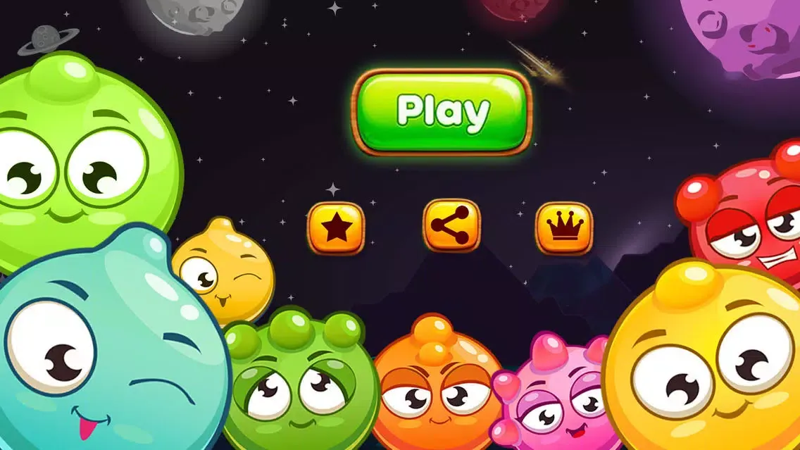 King of Bounce: Monster Jump on Color Tile in Space Travel應用截圖