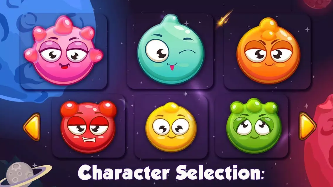 King of Bounce: Monster Jump on Color Tile in Space Travel應用截圖