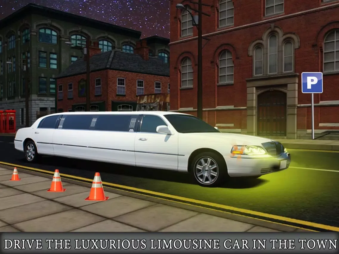 Luxury Limo Driver 3D Las Vegas City Traffic Valet iPad  Screenshots