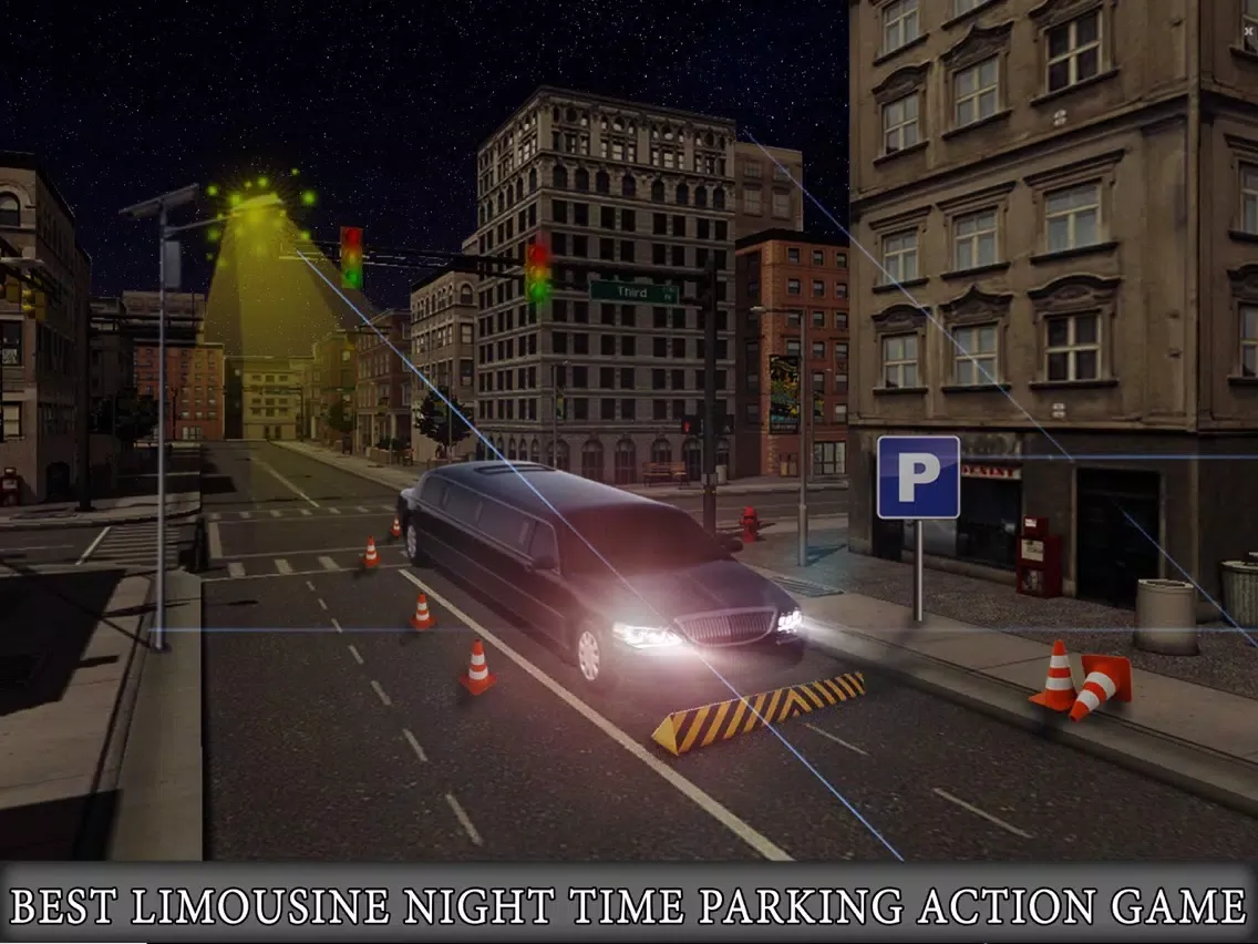 Luxury Limo Driver 3D Las Vegas City Traffic Valet iPad  Screenshots
