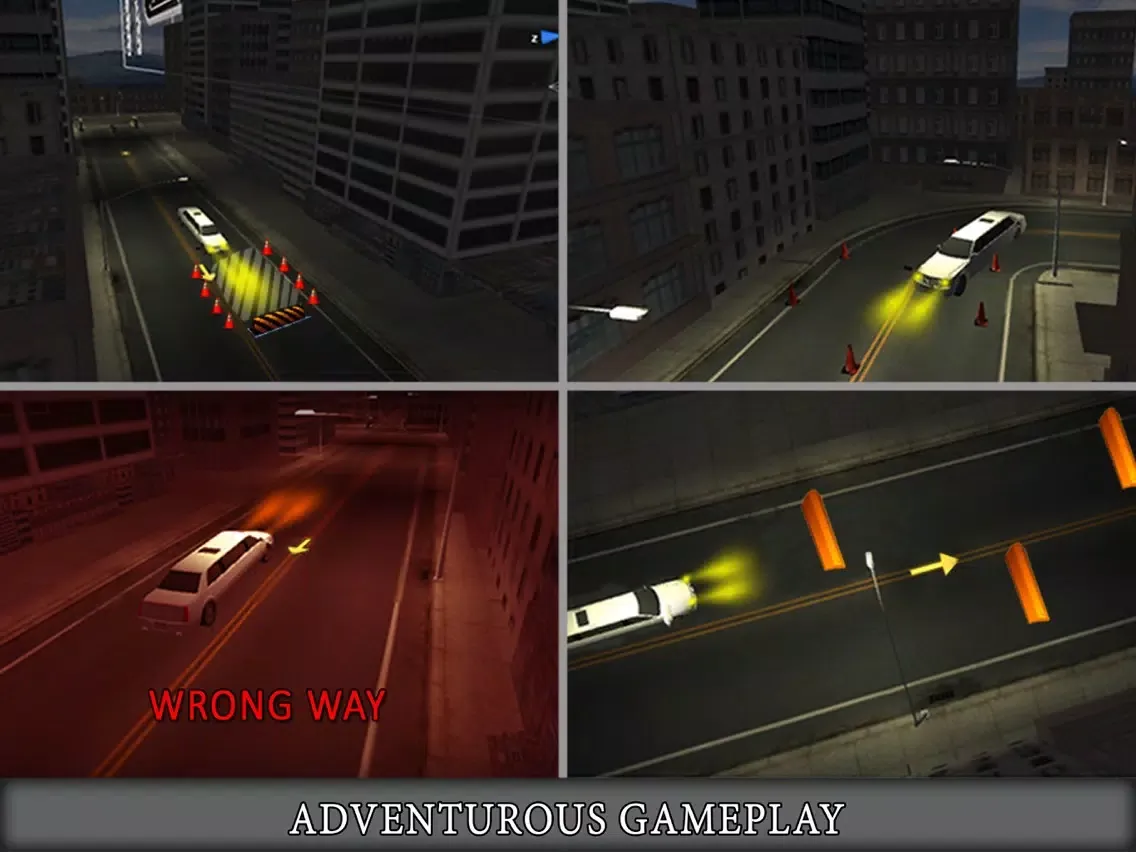 Luxury Limo Driver 3D Las Vegas City Traffic Valet iPad  Screenshots