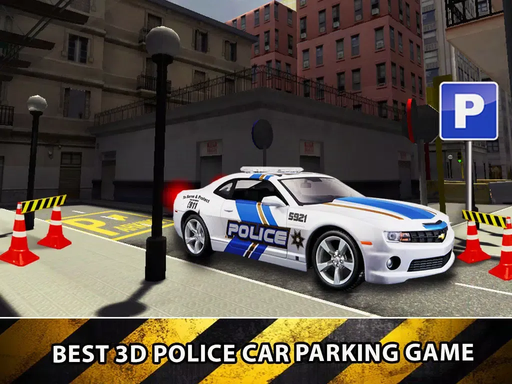 Capturas de pantalla de NYPD Police Car Parking 2k16 - Multi Level 2 Real Life Driving Test Career Simulator iPad 