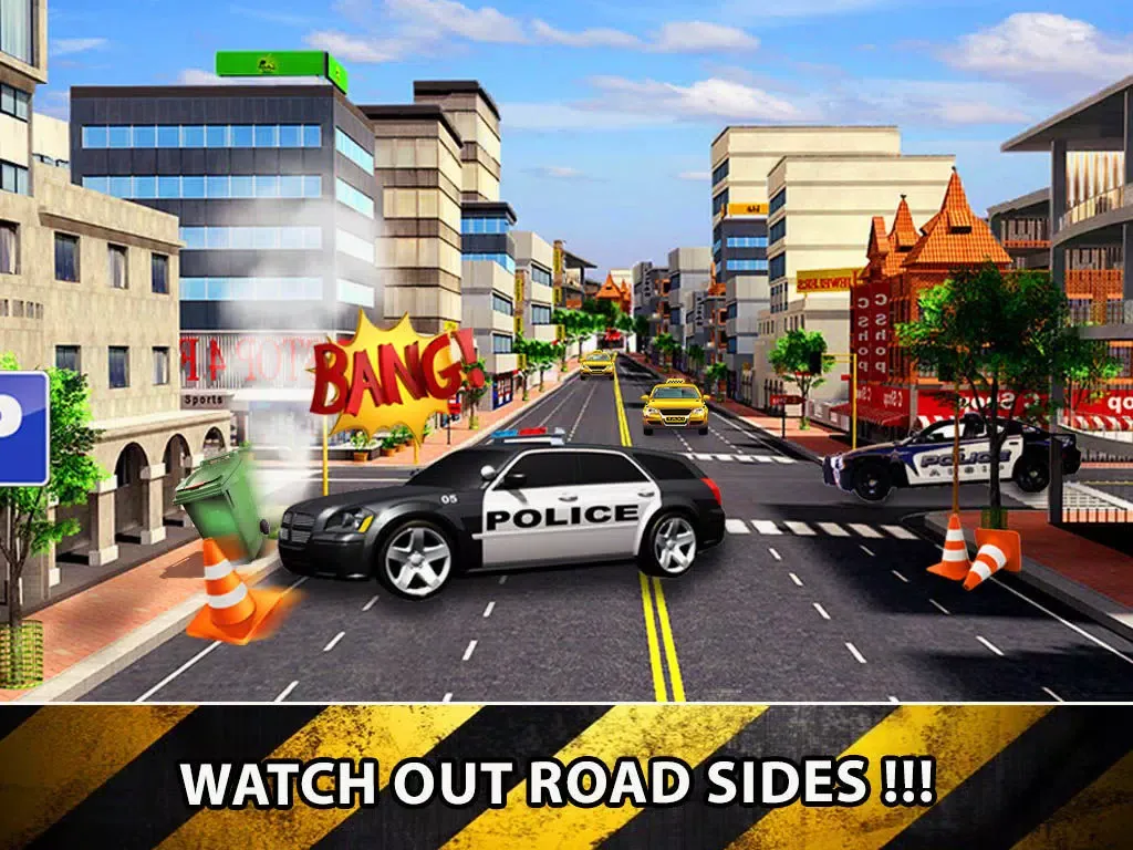 Capturas de pantalla de NYPD Police Car Parking 2k16 - Multi Level 2 Real Life Driving Test Career Simulator iPad 