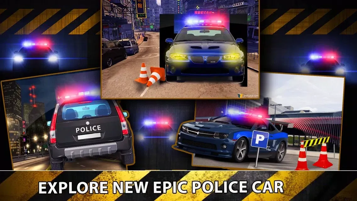 Capturas de pantalla de NYPD Police Car Parking 2k16 - Multi Level 2 Real Life Driving Test Career Simulator