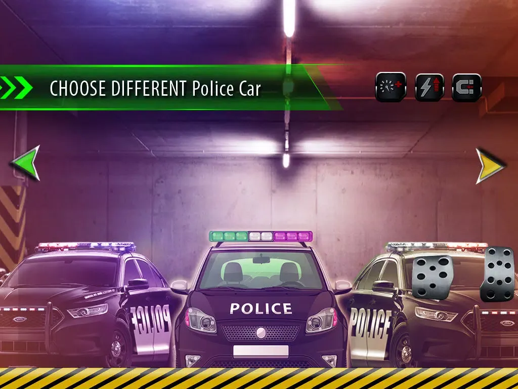 ภาพหน้าจอของ City Trafic Police Car Drive & Parking -Las Vegas Real Driving Test Career Simulator Game iPad 