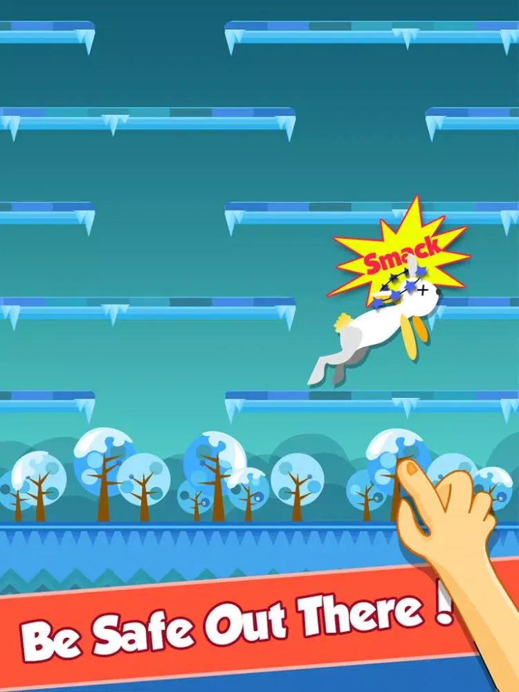 صور Crazy Rabbit Jump. The Hero Jumpy Bunny Super Running Adventure iPad 