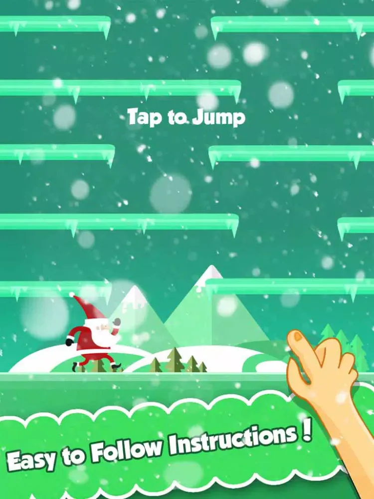 Santa Claus brings Christmas Presents - Run and Jump Loop iPad  Ekran Görüntüleri