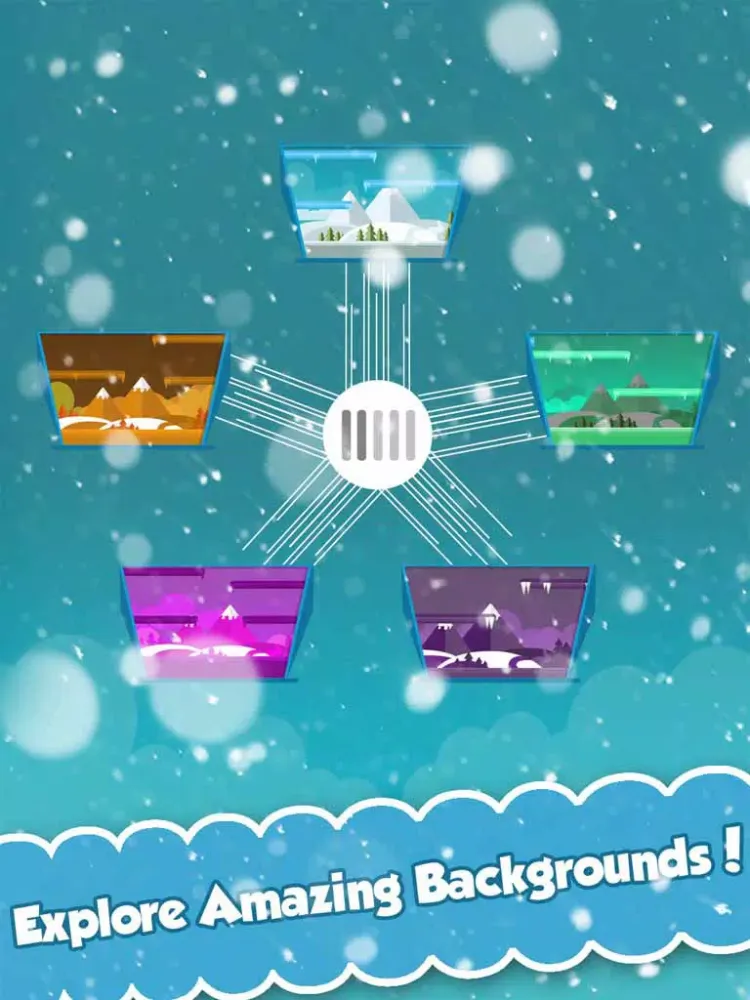 Santa Claus brings Christmas Presents - Run and Jump Loop iPad  Ekran Görüntüleri