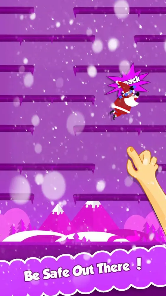 Santa Claus brings Christmas Presents - Run and Jump Loop Ekran Görüntüleri
