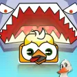 Splish and Splash Pong – Duck Swims with Hungry Sharks
