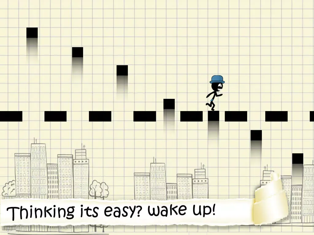 Скриншоты Amazing Line Runner – A Running and Jumping Adventure for Stickman iPad 