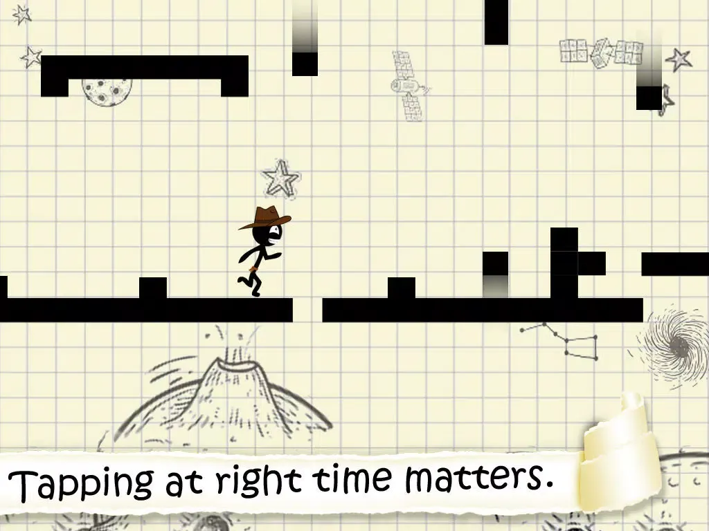 Скриншоты Amazing Line Runner – A Running and Jumping Adventure for Stickman iPad 
