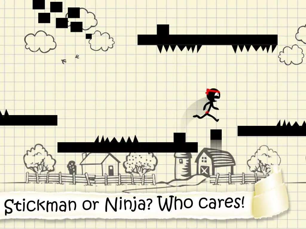 Скриншоты Amazing Line Runner – A Running and Jumping Adventure for Stickman iPad 